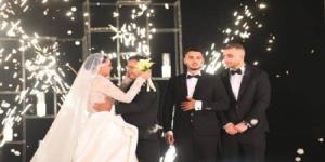 دموع الفرح ورقص هستيري.. جمهور السوشيال ميديا يتفاعل مع حفل زفاف ابنة محمد هنيدي - وضوح نيوز