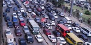 الحالة المرورية.. تكدس حركة السيارات على أغلب ميادين وشوارع القاهرة والجيزة - وضوح نيوز