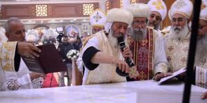 تدشين كنيسة «الشهيد أبسخيرون» بمحطة 2 بإيبارشية البحيرة - وضوح نيوز