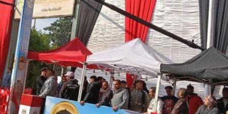 إقبال بلجان العمرانية مع فتح باب التصويت في الدوائر الملغاة بانتخابات مجلس النواب 2025 - وضوح نيوز