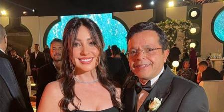 نرمين الفقي تهنئ ابنة محمد هنيدي بحفل زفافها - وضوح نيوز