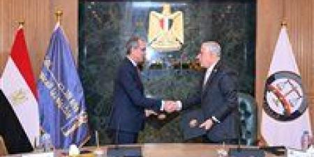 النائب العام يستقبل وزير الاتصالات وتكنولوجيا المعلومات بمقر مكتبه - وضوح نيوز