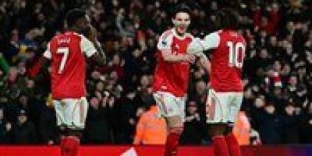 ساكا ومارتينيلي يقودان هجوم أرسنال في مواجهة وولفرهامبتون بالدوري الإنجليزي - وضوح نيوز