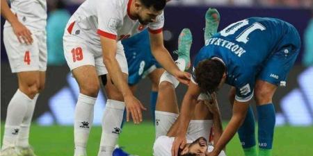 أول رد فعل من الأهلي المصري بعد إصابة يزن النعيمات - وضوح نيوز