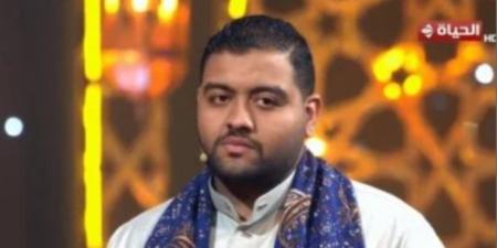 المتسابق عمر ناصر: مسابقة دولة التلاوة طاقة أمل للمواهب علشان تتشاف - وضوح نيوز