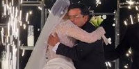 لقطات لا تفوتك من حفل زفاف ابنة محمد هنيدي| وصية غريبة ومفاجأة أحمد السقا - وضوح نيوز