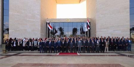 وزير العدل يشهد أداء اليمين القانونية للأعضاء القانونين الجدد بمصلحة الشهر العقارى - وضوح نيوز