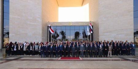 وزير العدل يشهد أداء اليمين القانونية للأعضاء القانونيين الجدد بمصلحة الشهر العقــاري - وضوح نيوز