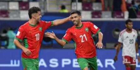 المغرب يضرب الإمارات بثلاثية نظيفة ويبلغ نهائي كأس العرب 2025 - وضوح نيوز