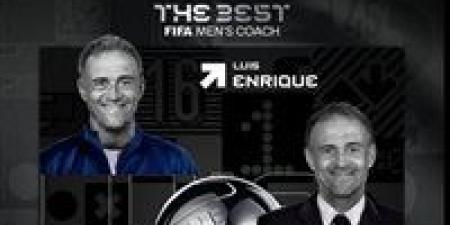 لويس إنريكي يتوج بجائزة أفضل مدرب في حفل ذا بيست 2025 - وضوح نيوز