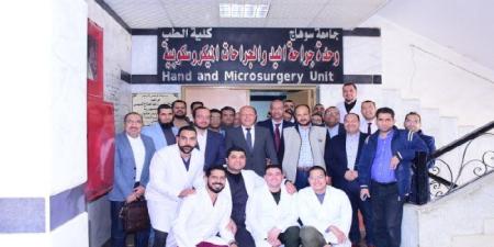 رئيس جامعة سوهاج يترأس لجنة الامتحانات الشفوية للماجستير والدكتوراه بقسم العظام - وضوح نيوز