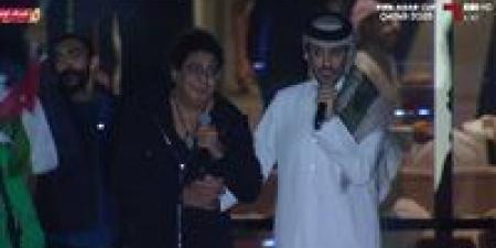 الكينج في قطر: محمد منير يخطف الأجواء في ملعب لوسيل قبل نهائي كأس العرب - وضوح نيوز