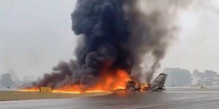 تحطم طائرة رجال أعمال في نورث كارولينا يسفر عن قتلى والتحقيقات جارية (فيديو) - وضوح نيوز