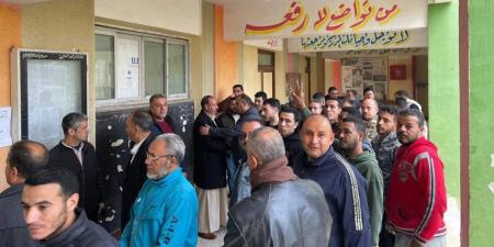 توافد الناخبين منذ الساعات الأولى للتصويت بدائرة كفر شكر القليوبية - وضوح نيوز