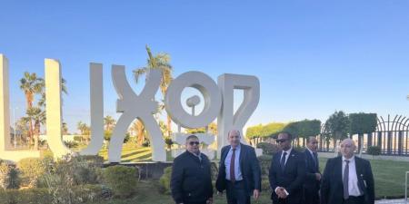 تفتيش أمنى وبيئى لمطار الأقصر ومواقع البالون الطائر بالبر الغربى - وضوح نيوز