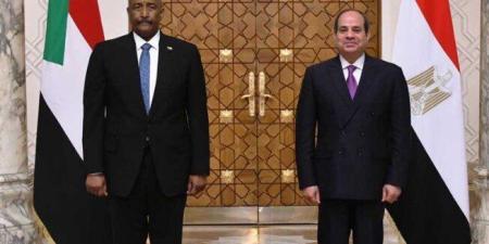 الرئيس السيسي ورئيس مجلس السيادة السوداني يعقدان جلسة مباحثات موسعة بمشاركة وفدي البلدين تناولت سبل تعزيز العلاقات الثنائية - وضوح نيوز