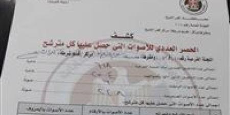 بعد دقائق من غلق باب التصويت.. لجنة فرعية بكفر الشيخ تُنهي فرز أصوات جولة الإعادة في انتخابات مجلس النواب 2025 - وضوح نيوز