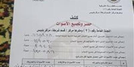 إعلان الحصر العددي لأصوات الناخبين في جولة الإعادة بالدائرة الثانية بالشرقية - وضوح نيوز