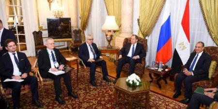 مشاورات سياسية بين وزيرى الخارجية المصرى والروسي بالقاهرة.. التفاصيل الكاملة - وضوح نيوز