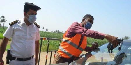 تحرير 842 مخالفة عدم تركيب الملصق الإلكتروني خلال 24 ساعة - وضوح نيوز