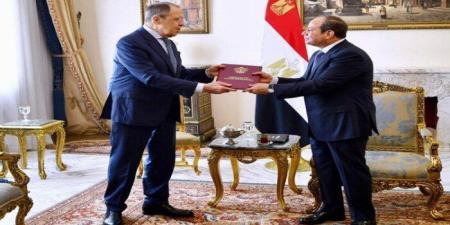 الرئيس السيسي يستقبل وزير الخارجية الروسي ويؤكد تقديره للعلاقات الاستراتيجية بين البلدين - وضوح نيوز