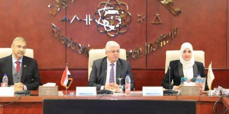 وزير التعليم العالي يترأس اجتماع مجلس إدارة معهد بحوث الإلكترونيات بتشكيله الجديد - وضوح نيوز