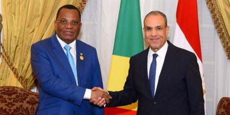 وزير الخارجية يلتقي وزير خارجية جمهورية الكونجو لبحث تعزيز التعاون الثنائي - وضوح نيوز