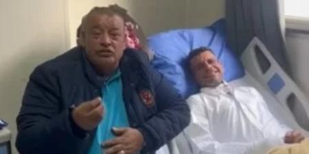 ناصر البرنس يلتقي بشقيقه بعد حرق نفسه : كل دا عشان ما عزمتوش على افتتاح المطعم الجديد - وضوح نيوز