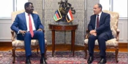 مشاورات سياسية بين وزير الخارجية ونظيره في جنوب السودان - وضوح نيوز