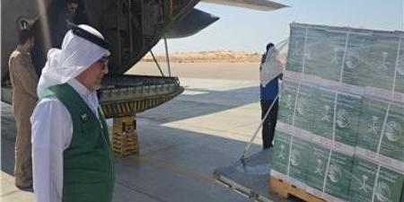 طائرة مساعدات سعودية تصل مطار العريش الدولي لصالح غزة - وضوح نيوز