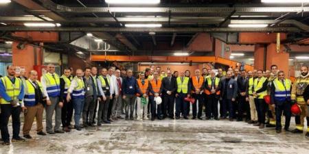 تجربة طوارئ بمنطقة مناولة الأمتعة (BHS) في مبنى الركاب رقم (3) بمطار القاهرة الدولي - وضوح نيوز