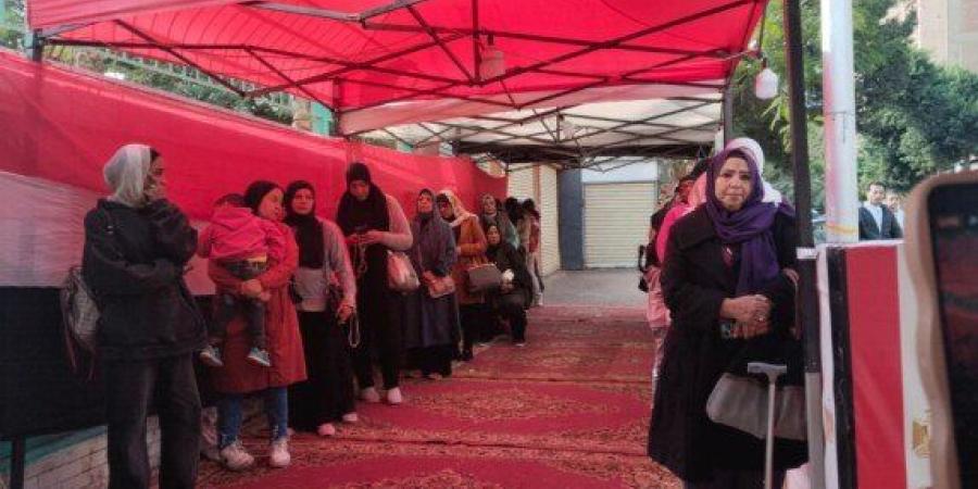 انتخابات النواب 2025.. إقبال كثيف على لجان الجيزة للتصويت في الدوائر الملغاة - وضوح نيوز