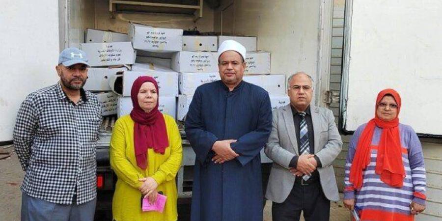 محافظ الجيزة: توزيع ٢ طن من لحوم صكوك الأضاحي على الأسر الأولى بالرعاية - وضوح نيوز