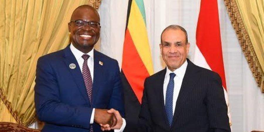 وزير الخارجية يلتقي نظيره الزيمبابوي لتعزيز التعاون الاستثماري وزيادة حجم التبادل التجاري - وضوح نيوز