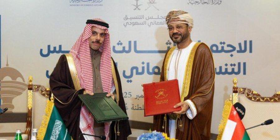 السعودية و سلطنة عُمان تبحثان سبل تعزيز التعاون الثنائي بين البلدين - وضوح نيوز