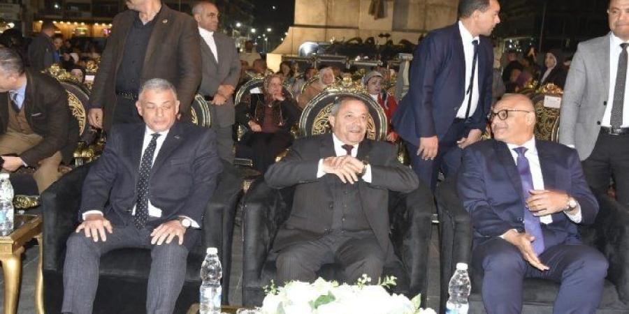 محافظ بورسعيد يشهد احتفالية العيد القومي بحضور محافظي القليوبية والإسماعيلية - وضوح نيوز