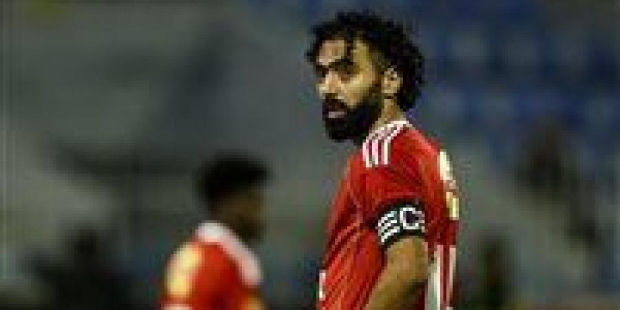 أول تعليق من حسين الشحات بعد ارتداءه لشارة النادي الأهلي أمام غزل المحلة - وضوح نيوز