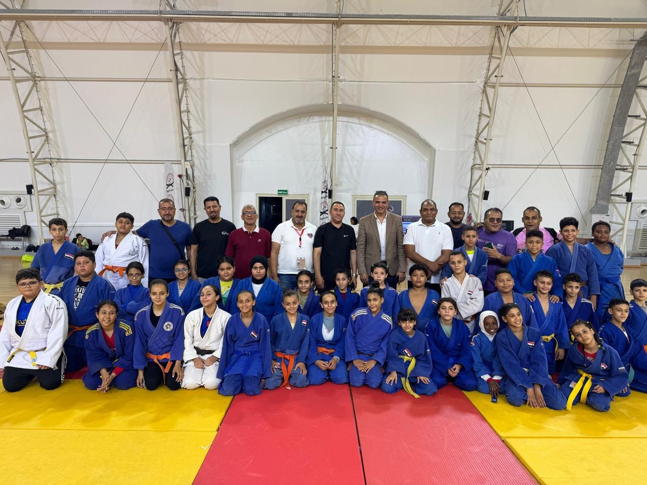 منتخب مصر يحصد 49 ميدالية متنوعة في البطولة العربية للجودو