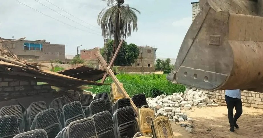 إزالة 15 حالة تعدي على الأراضي الزراعية بدشنا ومحافظ قنا يشدد على حسم ملفات التقنين والتصالح