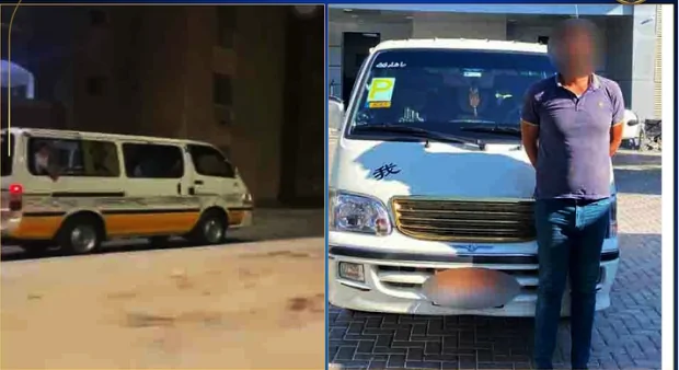 ضبط سائق ميكروباص سار عكس الاتجاه بالمنيا وعرض حياة المواطنين للخطر
