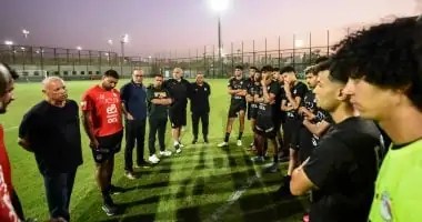 أبو ريدة يزور تدريبات منتخبى 2007 و2005 ويحفز الشباب قبل المونديال