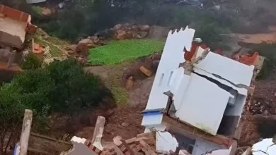 أمطار غزيرة وسيول تؤدي إلى انهيار مسجد وعدة منازل في دوار بإقليم شفشاون