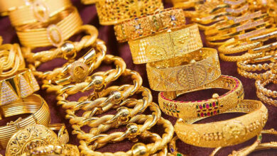 انخفاض حاد في أسعار الذهب اليوم 5 فبراير 2026 بخسائر تتجاوز 400 جنيه
