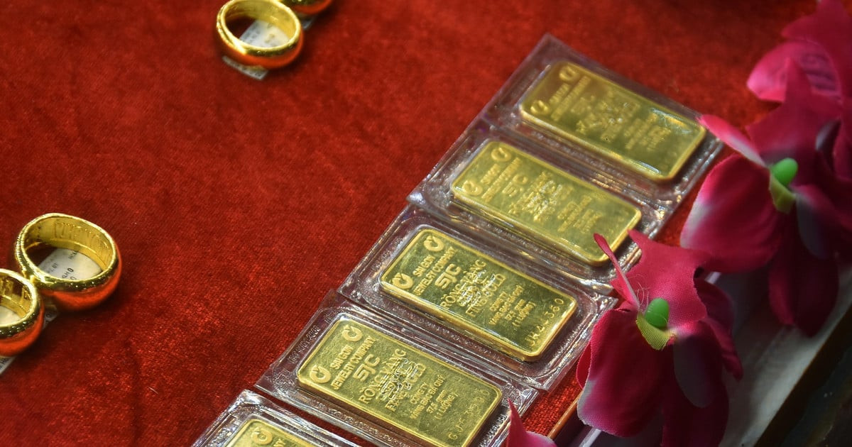 انخفاض قياسي في سعر الذهب ببورصة سان خوسيه يقترب من 175.4 مليون دونغ فيتنامي للأونصة