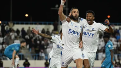 ليلٌ من التألق للنجمان كريم والجهاز الفني الهلال يحقق فوزًا كبيرًا على الأخدود بستة أهداف