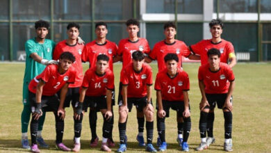 منتخب مصر للناشئين مواليد ألفين وتسعة يختم معسكره بفوز مثير على فريق ليفيلز