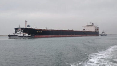 ميناء دمياط يحقق أعلى حمولة بضائع عامة منذ افتتاحه في تاريخ الميناء