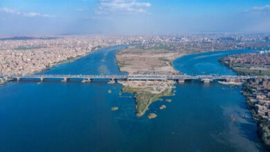 وزارة النقل تنشر فيديو يظهر تقدم أعمال تنفيذ توسعة كوبري الوراق على النيل