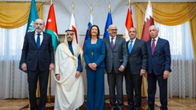 وزراء خارجية خمس دول عربية يبحثون في سلوفينيا حول تطورات غزة ومستجدات الأوضاع الإقليمية