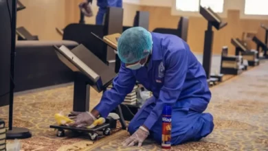 171 جولة مكثفة لصيانة مساجد جازان خلال رمضان بقيادة فريق من 27 فنياً يعمل ليلاً ونهاراً لضمان جاهزيتها